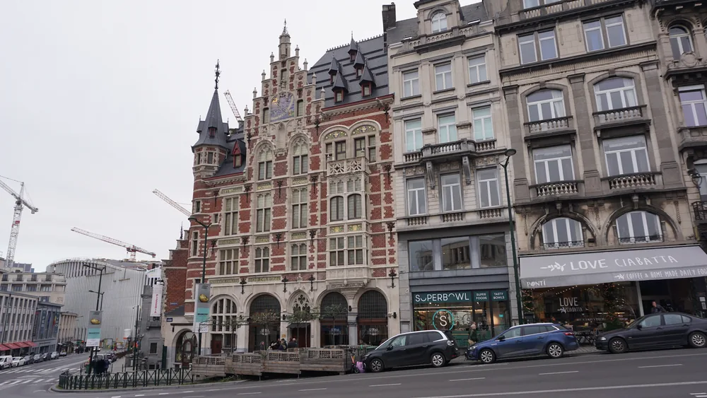 Brussels Mont des Artes Buildings
