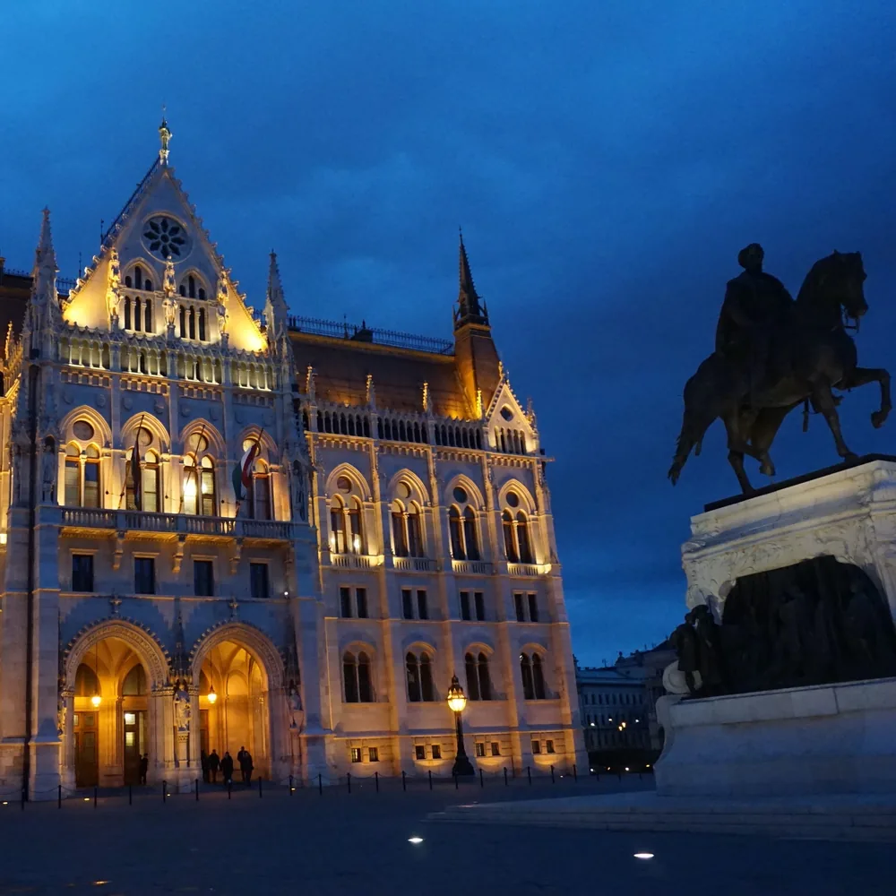 Budapest at night