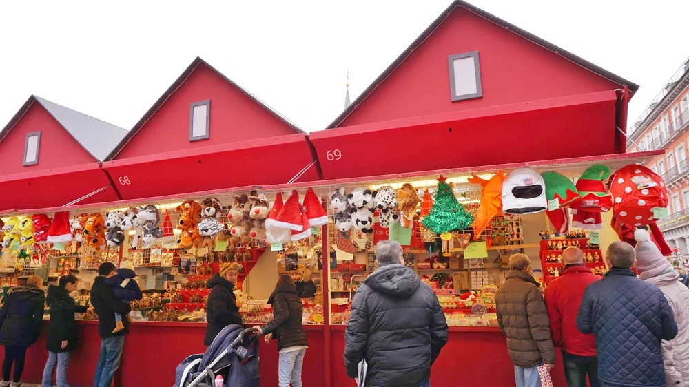 Madrid Christmas Markets Plaza Major