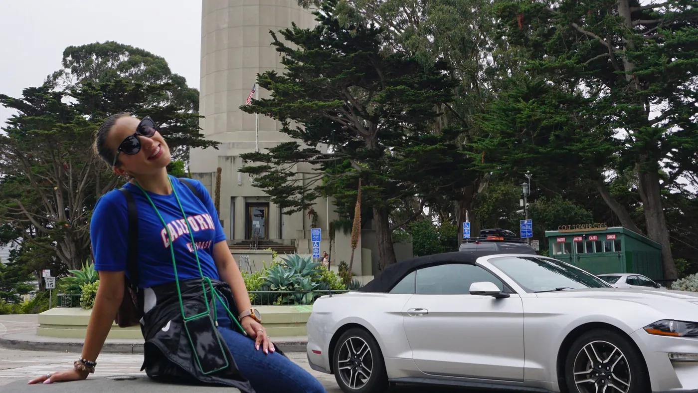 An intense climb to Coit Tower