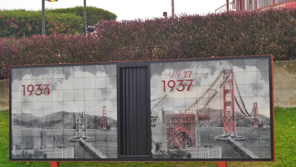 Golden Gate Bridge San Francisco Presidio California USA United States of America