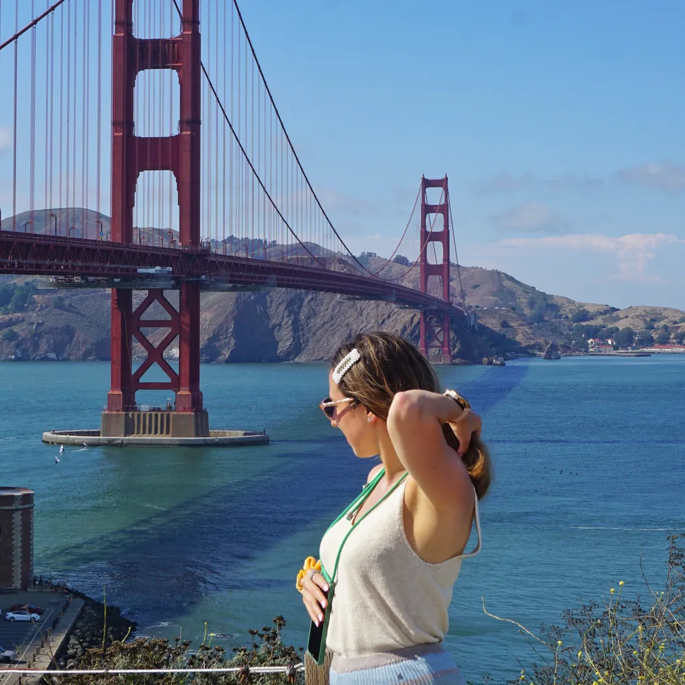 Golden Gate Bridge San Francisco Presidio California USA United States of America
