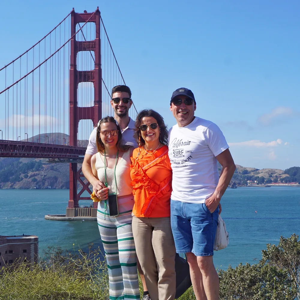 Golden Gate Bridge San Francisco Presidio California USA United States of America