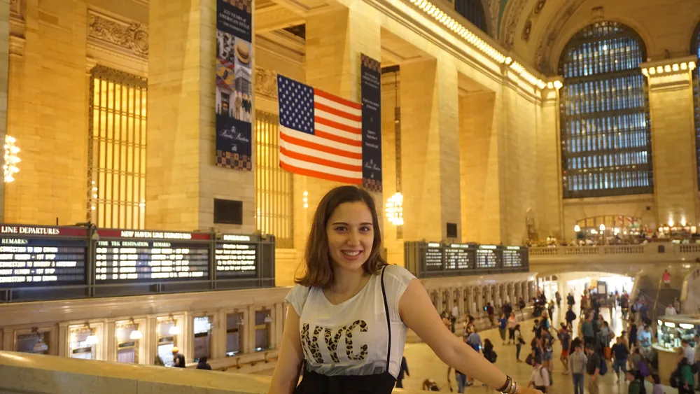 Grand Central Terminal Station New York Main Hall View