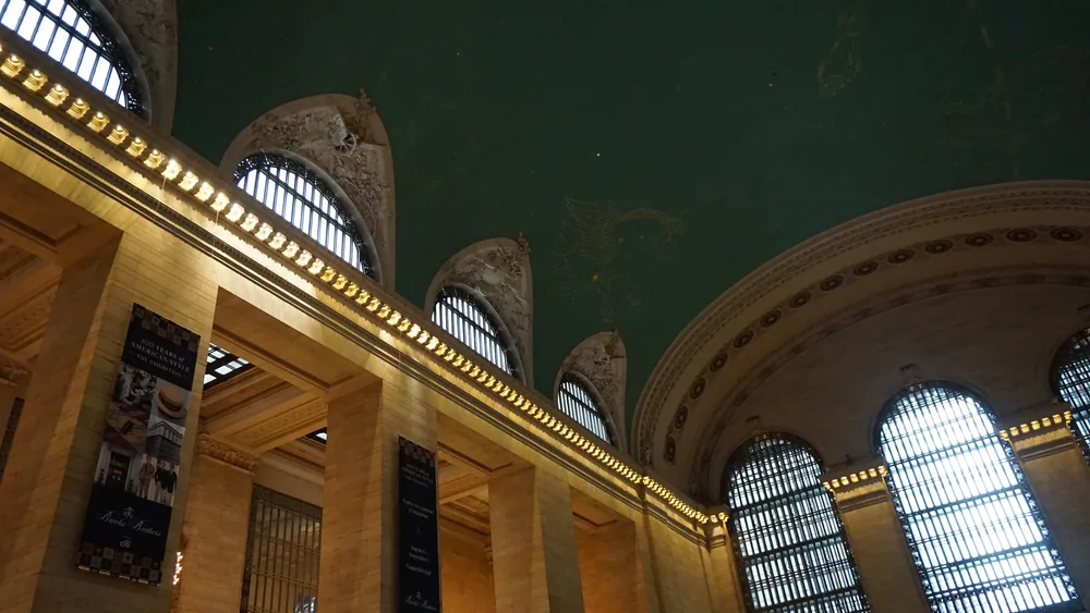 Grand Central Terminal Station New York Main Hall Roof