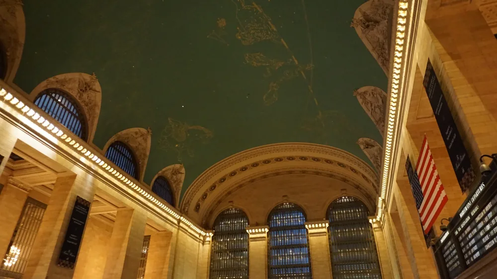 The star-studded ceiling