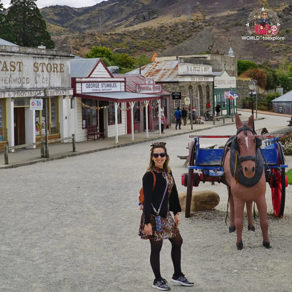 Arrowtown's historic street