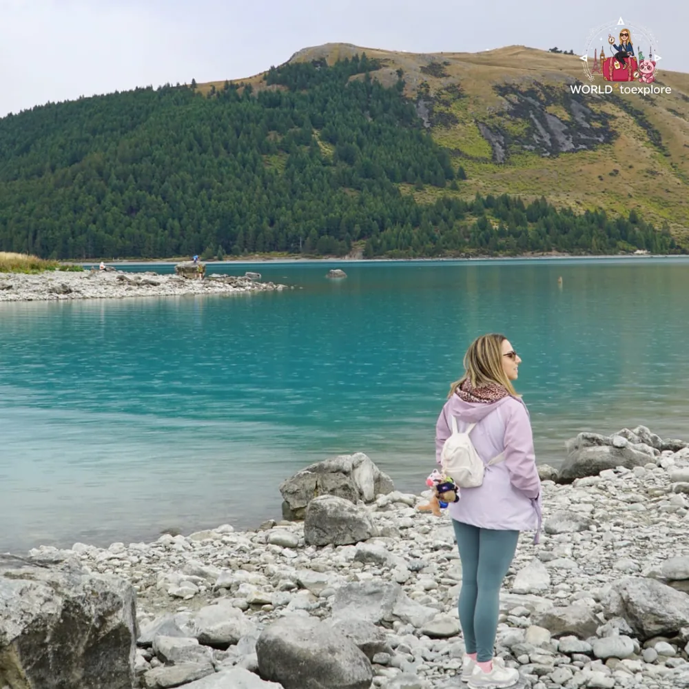 The milky blue of Lake Pukaki