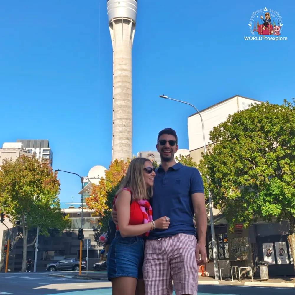 By the Sky Tower, Auckland