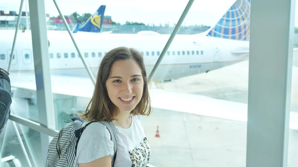 Waiting to board