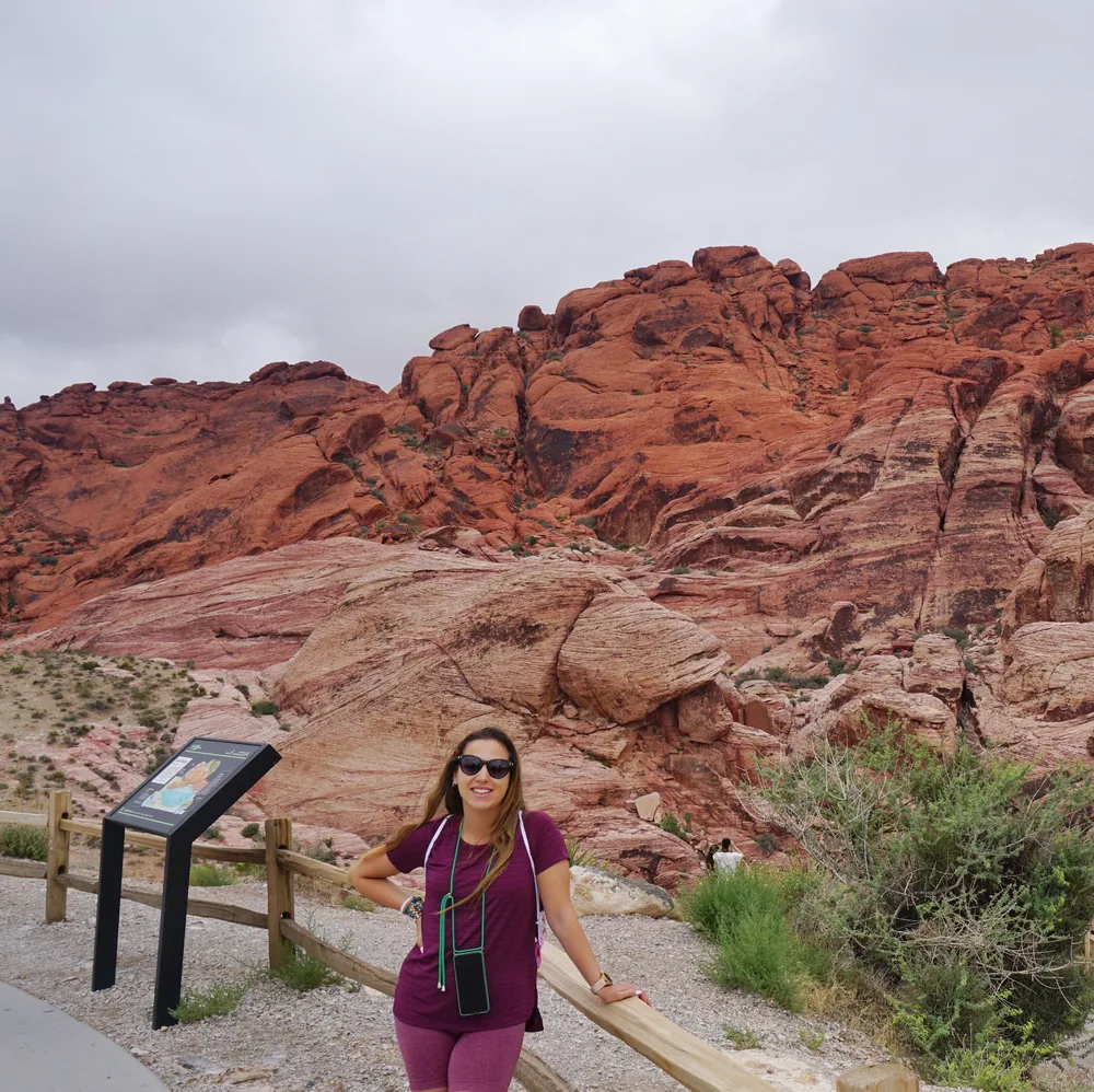 Red rock formations at Red Rock Canyon