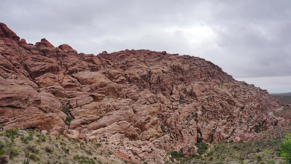 Red Rock Canyon in the Mojave Desert near Las Vegas