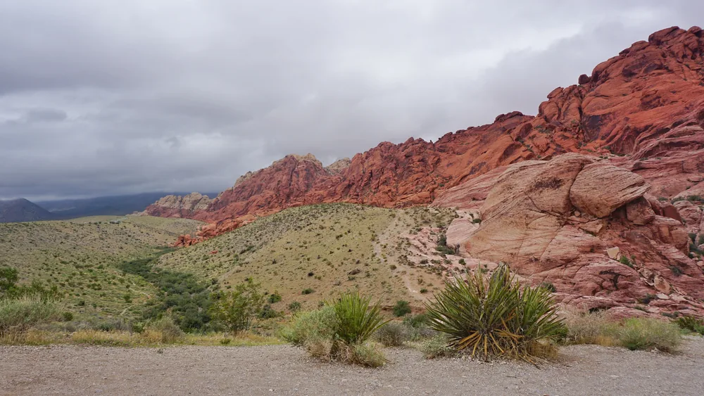 Red Rock Canyon in the Mojave Desert near Las Vegas