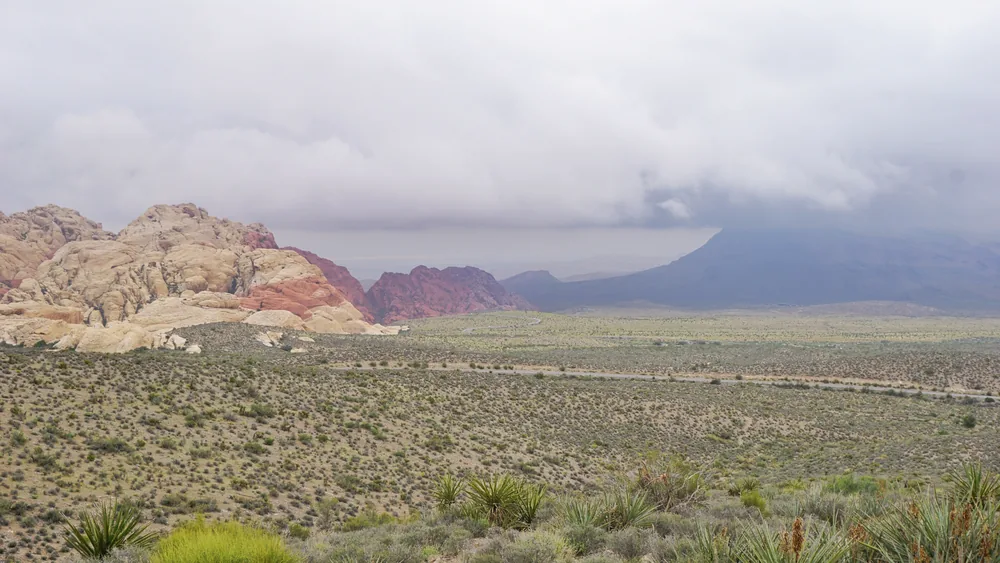 Red Rock Canyon in the Mojave Desert near Las Vegas