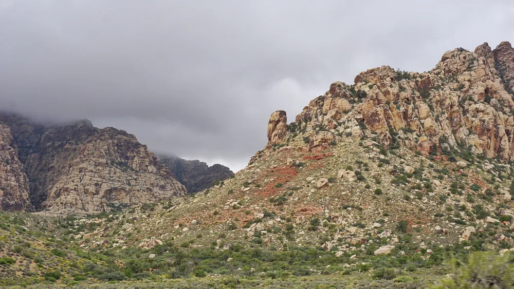 Red Rock Canyon in the Mojave Desert near Las Vegas