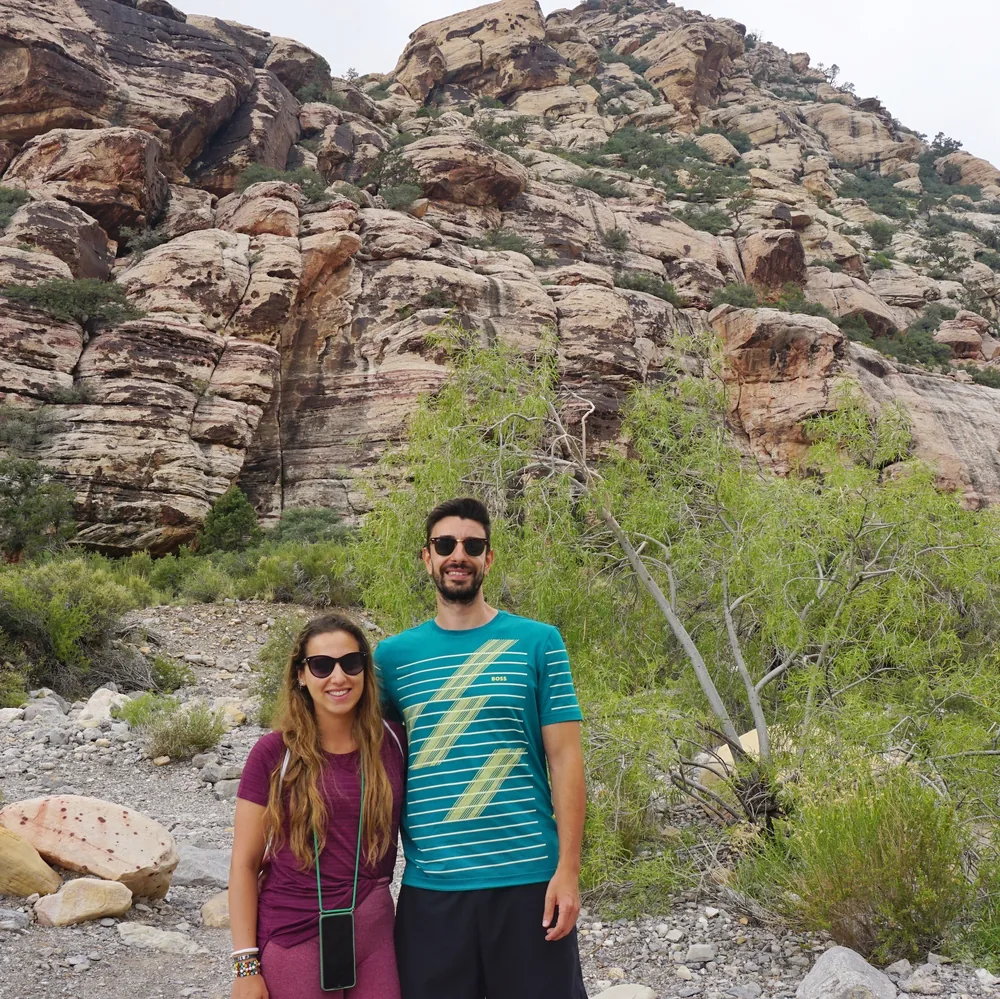 Red rock formations at Red Rock Canyon