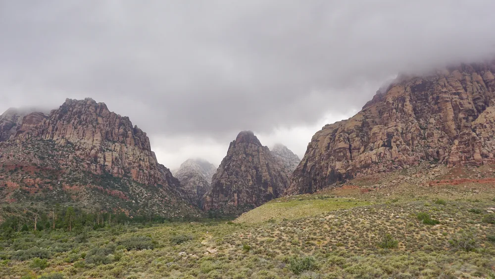 Red Rock Canyon in the Mojave Desert near Las Vegas