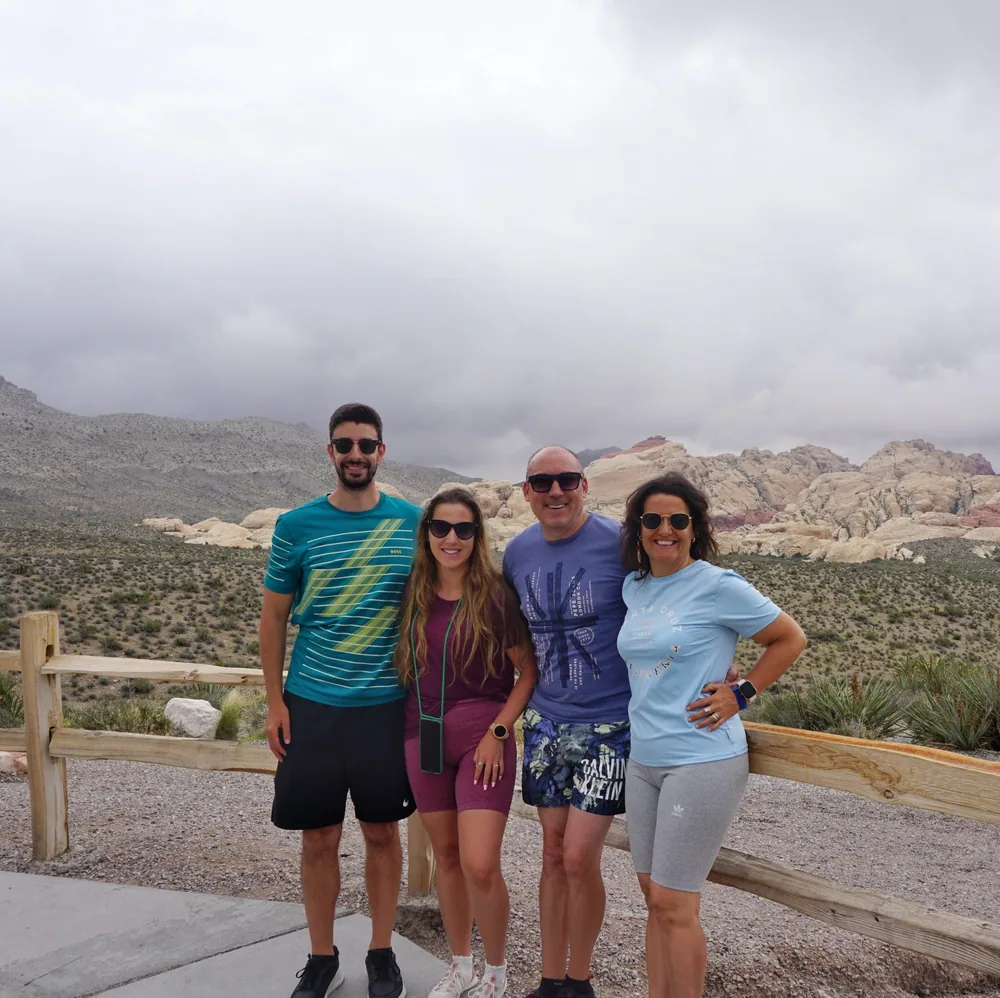 Red rock formations at Red Rock Canyon