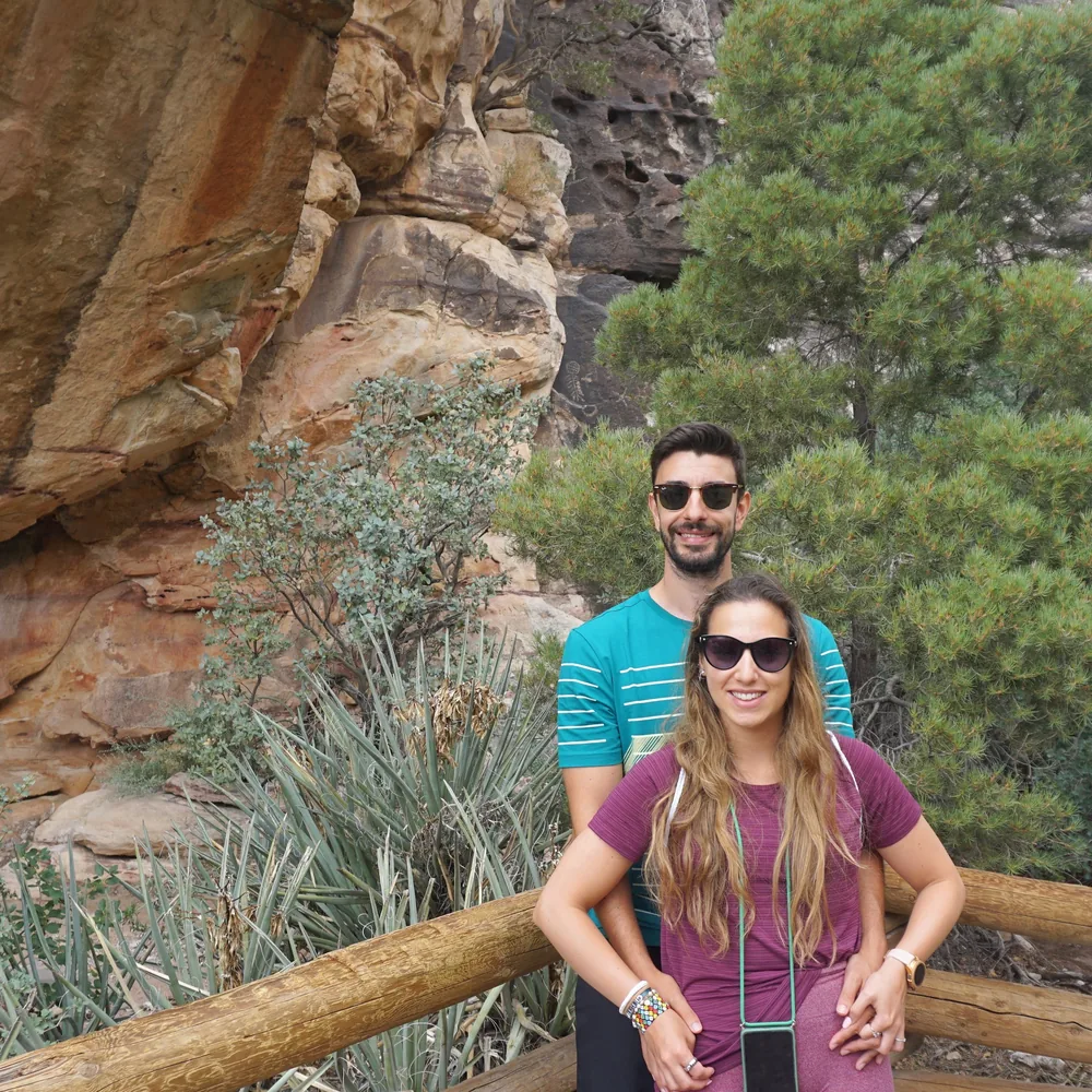 Red rock formations at Red Rock Canyon