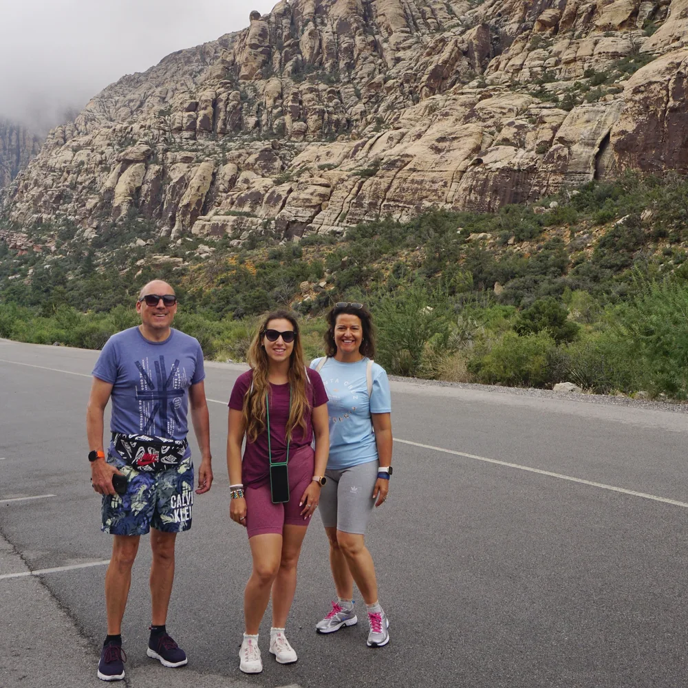 Red rock formations at Red Rock Canyon