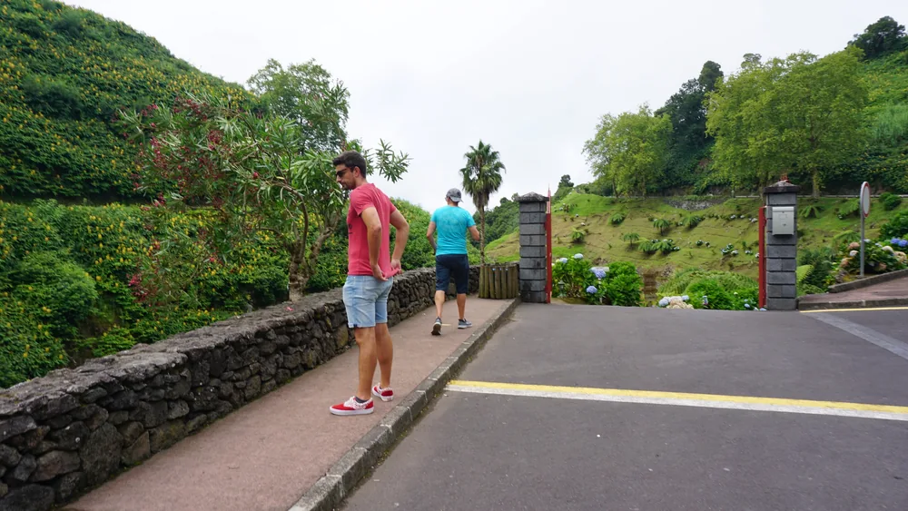 Parque Natural da Ribeira dos Caldeirões Nordeste São Miguel Açores Portugal Viagem