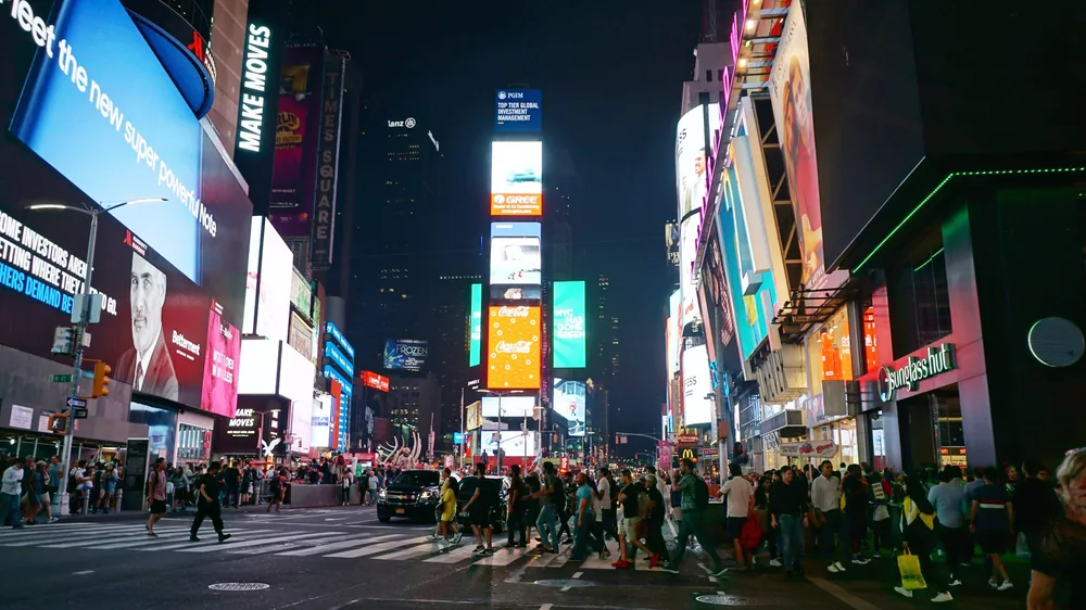 Times Square New York Nova Iorque New Year roteiros itinerários