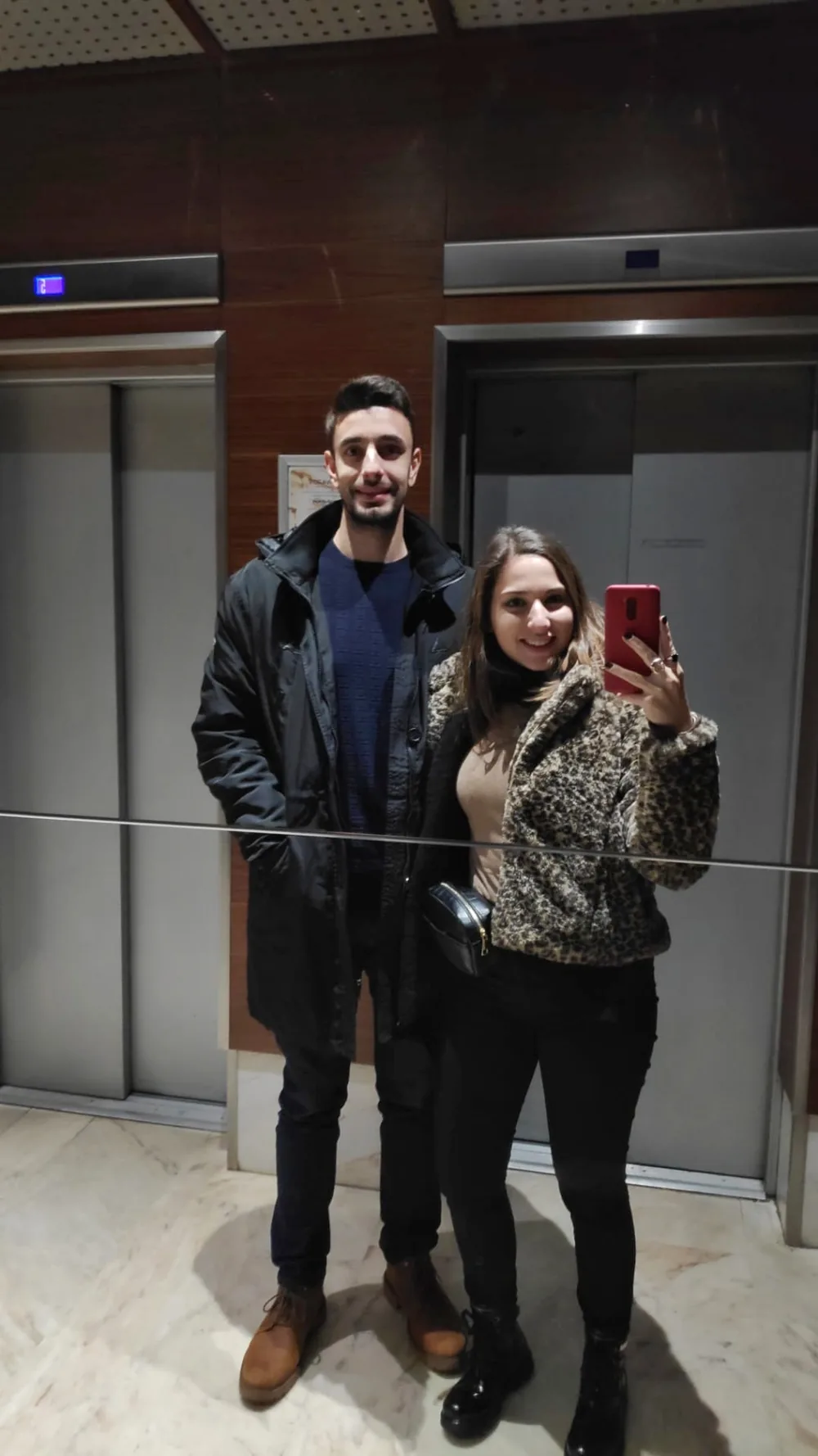 In the hotel